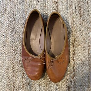 Mansur Gavriel Leather Ballet Flats